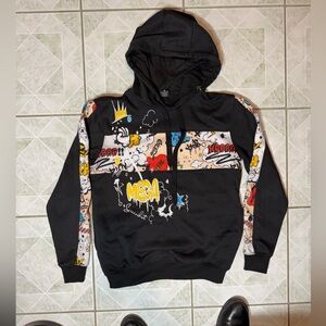 Screen shot Graphic Black Hoodie